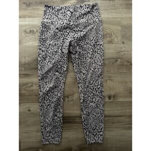 Move  Theology Animal Print Leggings‎ With Side Pockets Size Large